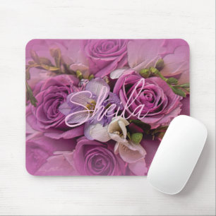 Elegant Rose Bouquet Mousepad