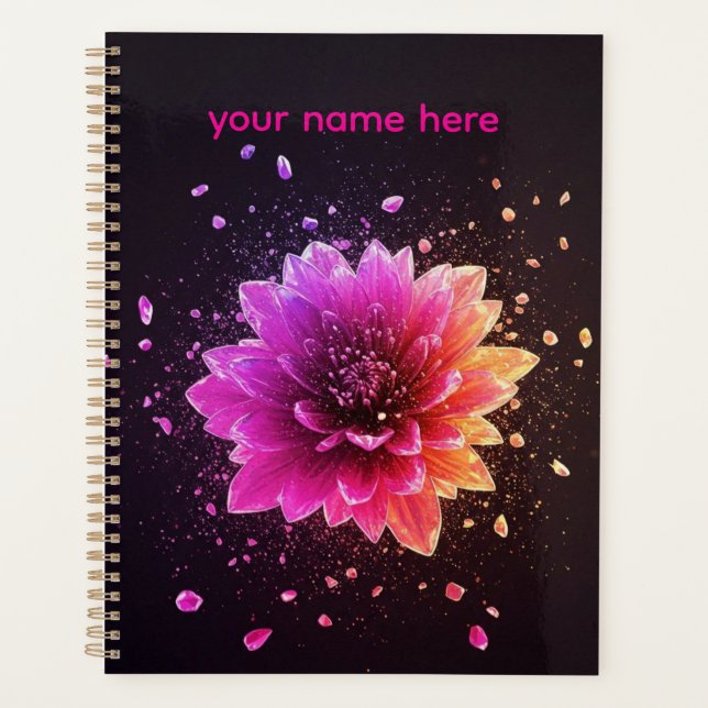 Elegant Rose Daily planner Planer (Vorderseite)