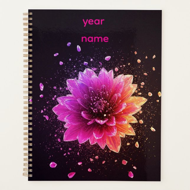 Elegant Rose Daily planner Planer (Vorderseite)