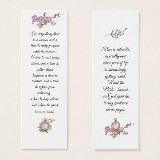 Élégant rose Floral Religieux Bible Sagesse