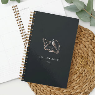 Elégant Rose Gold Conch Shell personnalisé