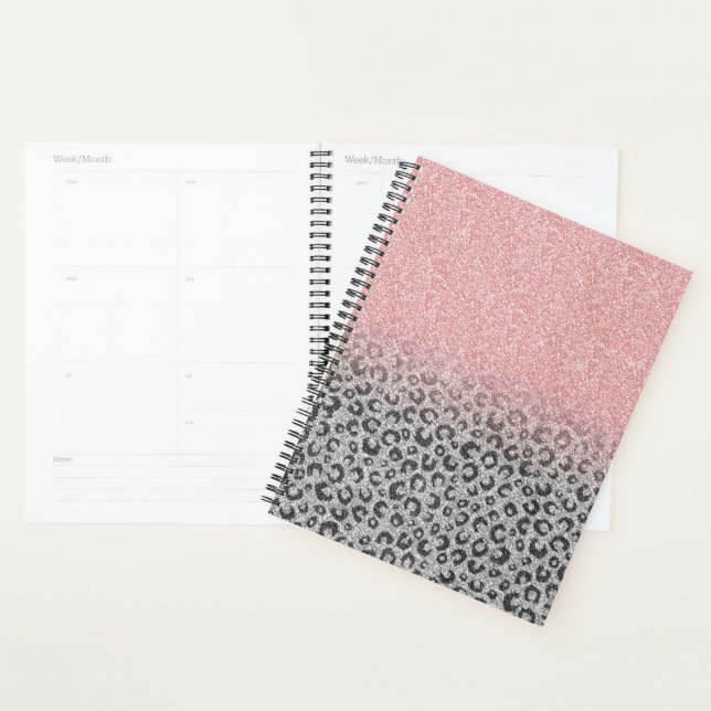 Élégant Rose Gold Parties scintillant Empreinte de (Devant avec enveloppe)