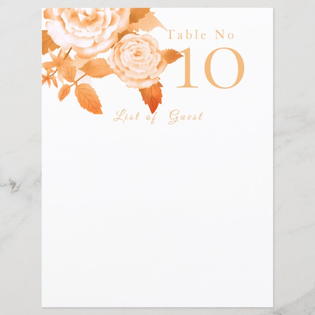 Élégant Rose or noir noir noir cartes de sièges (Devant)