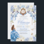 Elegant Royal Princess Light Blue Sweet 16 Einladung<br><div class="desc">*~*~*~* Ein Märchen-Traum wird wahr. Ihr besonderer Tag verdient ein ganz besonderes Einladungs-Design. Ich habe viel Zeit und Mühe darauf verwendet, diese Einladung zu entwerfen, und ich bin damit in LIEBE. Ich hoffe, du bist auch! Diese Aschenputtel bietet so viele kleine luxuriöse Touchs, die sich perfekt für Ihren Königsball eignen....</div>