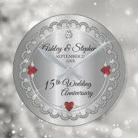 Elegant Ruby | Diamanten 15. Hochzeitstag