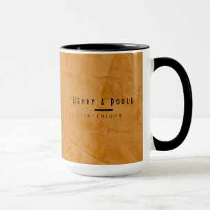 Elegant-rustikaler Dante Orange Innenausstatter Tasse