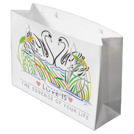Élégant sac cadeau tendance