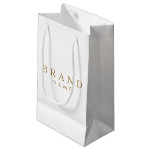Élégant sac d'achat de papier petit format personn