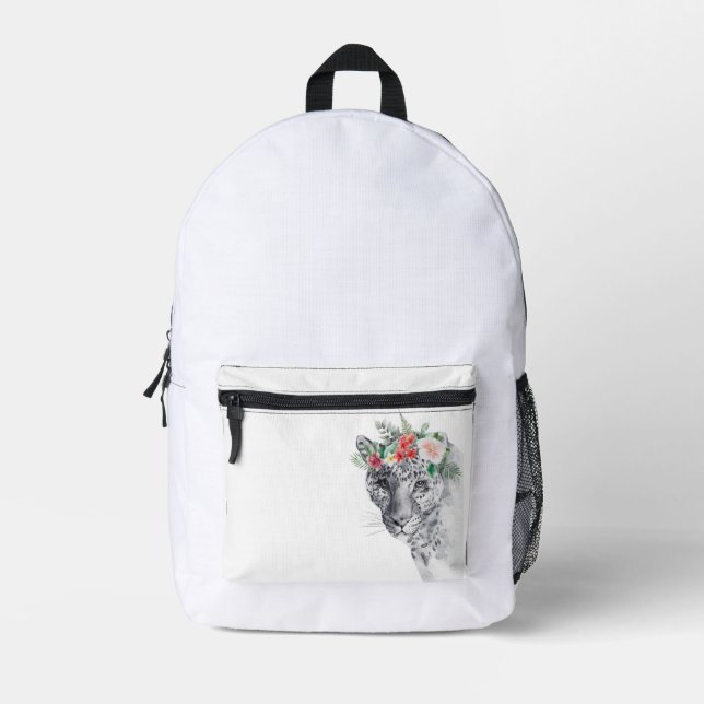 Élégant Sac fourre-tout de boue florale (Recto)