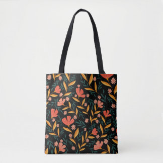 Élégant Sac fourre-tout de retraite florale