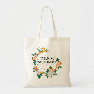 Élégant Sac fourre-tout Floral Bridesmaid