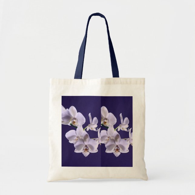 Élégant Sac fourre-tout photo orchidée (Devant)