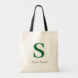 Élégant Sac Vert Sauge Personnalisé Anniversaire