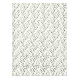 Elegant Sage Cream Minimalist Boho Floral Pattern Tischdecke