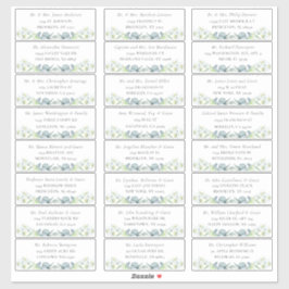 Elegant Sage Greenerenerity Guest Address Labels