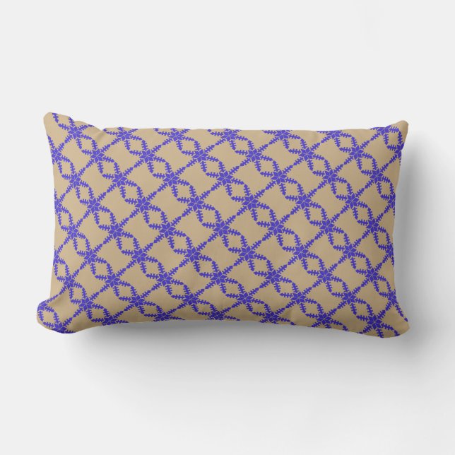 Elegant Saisonale Farbe Reversible 2 in 1 Lendenkissen (Vorderseite)