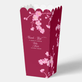Elegant Sakura Cherry Blossoms Baby Duwer Gefallen Geschenkschachtel