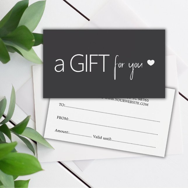 Élégant salon de coeur blanc gris foncé (Créateur téléchargé)