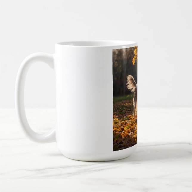 Elegant Saluki Coffee Tasse (Links)
