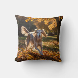 Elegant Saluki Throw Kissen