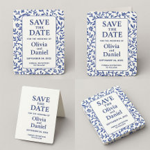 Élégant Save The Date | Cartes de Mariage Personna
