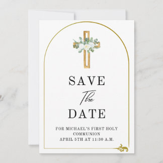 Elegant Save the Date Einladung