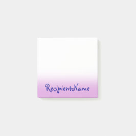 Elegant, schlicht, Pflaumen-Hintergrund mit Post-it Klebezettel