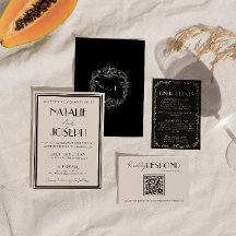 Elegant Schwarz Elfenbein Altes Geld Luxus Retro H