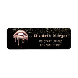 Elegant, schwarz, Konfetti, metallurgische Tropfen