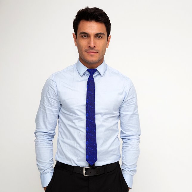 Elegant Science Icons Neck Tie Krawatte (Von Creator hochgeladen)