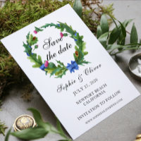 Elegant Scottish Thistle Floral Wreath