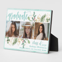 Elegant Script Eucalyptus Greenery Grad 3 Foto