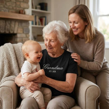 Elegant Script Neue Oma Datum