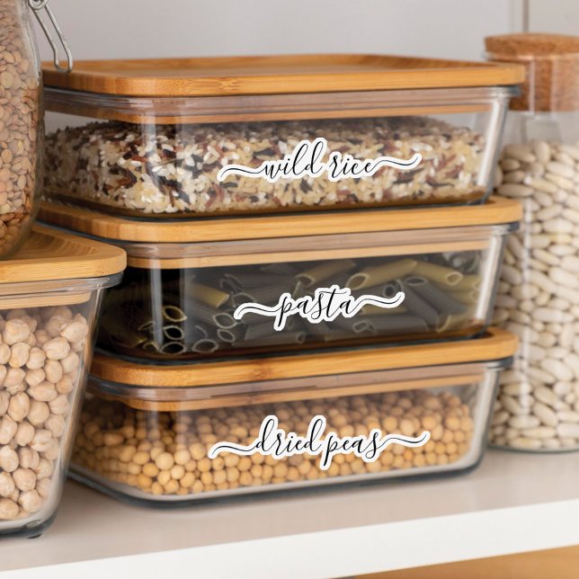 Élégant script personnalisé Étiquettes de panneaux (Créateur téléchargé)