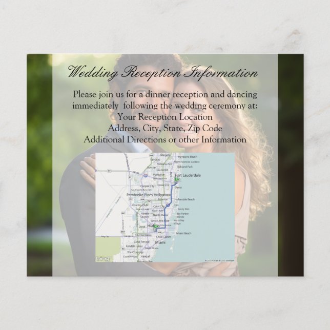 Elegant Sheer Overlay Foto Wedding Flyer (Vorne)