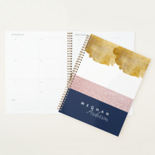 Elegant Shine ⎢ Personalisierter Planer