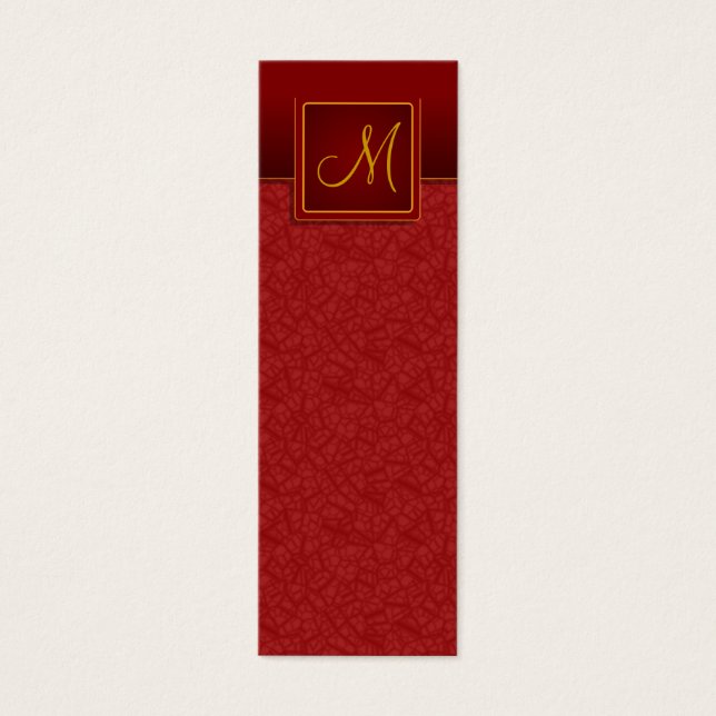 Élégant Signet de finition de cracket bourguignon (Devant)