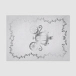 Elegant Silver Carriage White Storybook Royal Seidenpapier<br><div class="desc">Gewebepapier</div>