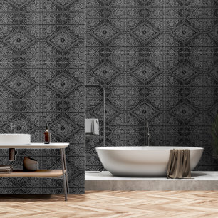 Elegant Silver-Gray mit dem Ausstieg Tapete