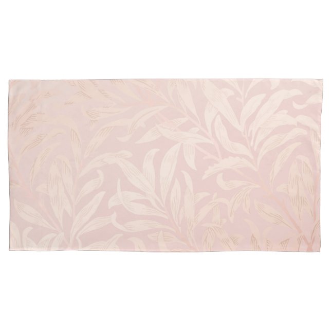 Elegant silver leaf pattern  kissenbezug (Vorderseite)