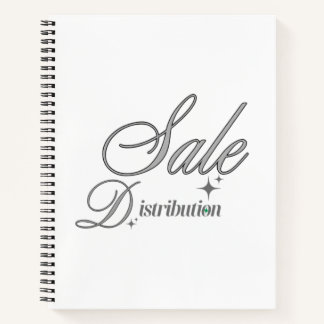  Elegant Silver Script Professional Journal Notebo