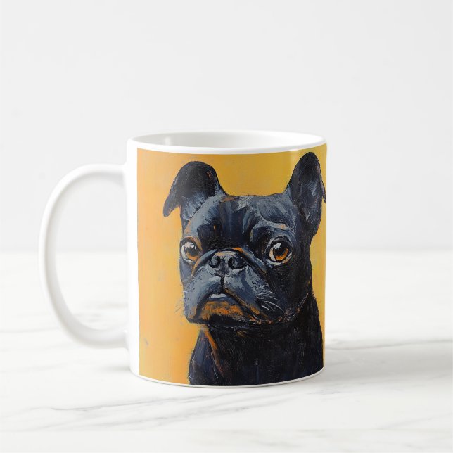 Elegant Simple Custom Pet's Simple Modern Photo Kaffeetasse (Links)