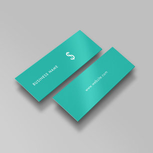 Élégant Simple Moderne Turquoise Prix Tag
