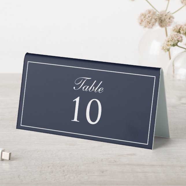 Elegant Simple Wedding Tischaufsteller (In Situ (Tisch))