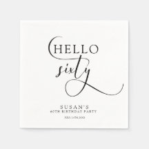 Elegant Sixtieth Birthday