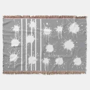 Elegant Sliver Throw Blanket Murugi Wohngestaltung Decke