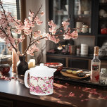 Elegant Soft Pink Cherry Blossom Florals Wrapping<br><div class="desc">Eleganter Sakura Blossom Porzellanteekanne - Serene Pink Floral Elegance Lassen Sie Ihre Teezeiten mit der zarten Schönheit unseres Sakura Blossom Porzellan Teekanne einfließen. Dieser Teekessel mit weichen rosafarbenen Kirschblüten verleiht Ihrem Zuhause eine Touch von Frühlingsstimmung. Ideal für die Lunar Neujahrsfeiern oder als raffinierte Küchenakzente ist der helle, weiße Porzellankörper ein...</div>