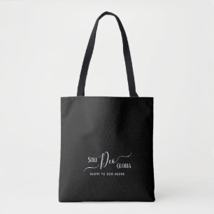 Elegant SOLI DEO GLORIA Personalisiert  Tasche