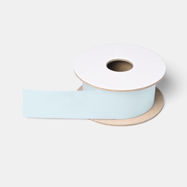 Elegant Solid Color Blue Wedding Satinband (Spule)