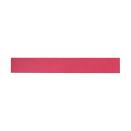 Elegant Solid Crimson Wrap rund um das Adressetike Rundum-Adressaufkleber